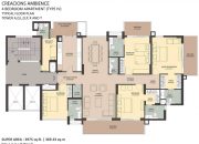 Ambience Creacions Sector 22 floor plan