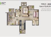 Signature Global Aspire floor plan