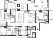 M3M Golf Estate Floor plan