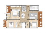 ADANI BRAHMA SAMSARA Sec 60 Floor Plan