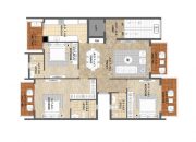 ADANI BRAHMA SAMSARA Sec 60 Floor Plan