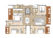 ADANI BRAHMA SAMSARA Sec 60 Floor Plan