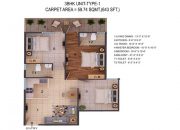 ROF Amaltas Sector 92 Gurgaon floor plan