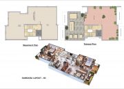 ADANI BRAHMA SAMSARA Sec 60 Floor Plan