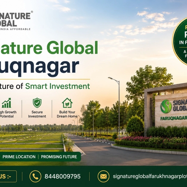 Premium DDJAY residential plots in Faruqnagar near Gurgaon with modern infrastructure and green surroundings.