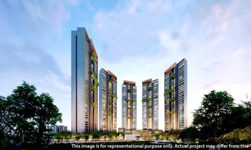 Luxury exterior view of Tonino Lamborghini Residences Gurugram with modern architecture and premium high-rise apartments.